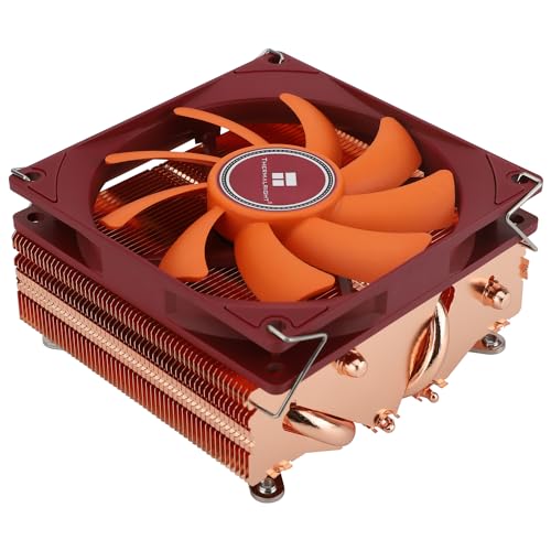 TR -AXP90 X53 Full Low Profile CPU-Kühler, 53 mm Höhe, mit TL-9015R Slim PWM CPU-Lüfter, AGHP-Technologie, PC ITX Kühlkörper, für AMD:AM4 AM5/Intel LGA1150/1151/1200/1700/1851, LGA17XX PC-Kühlung von TR
