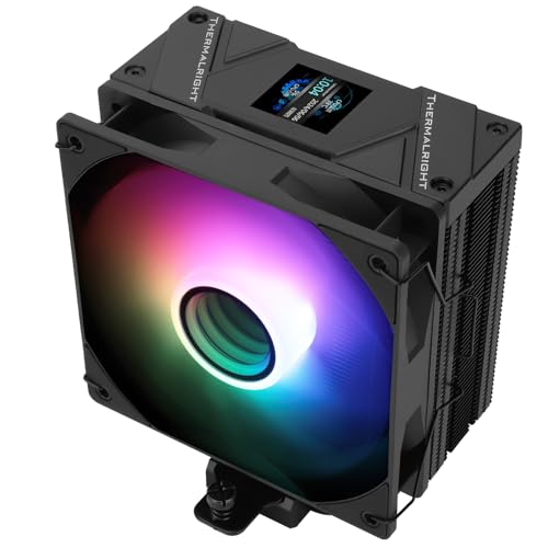 TR Assassin Spirit 120 Vision ARGB Schwarz CPU Luftkühler, PC Display Screen Cooler 1,54 Zoll, 240 * 240 Auflösung, für LGA1851/1700, AM4/AM5 TR Assassin Spirit 120 Vision ARGB Schwarz CPU Luftkühler, PC Display Screen Cooler 1,54 Zoll, 240 * 240 Auflösung, für LGA1851/1700, AM4/AM5 von TR