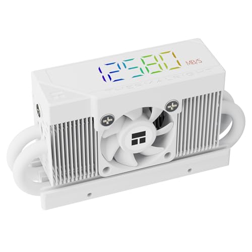 TR-HR10 2280 Pro Digital WHITE - angepasst für 2280 Spezifikation M.2 Solid State Drive - Perfekte Anpassung und ausgezeichnete Kühlleistung, Hochgeschwindigkeits -30 -mm -Lüfter 6500 U/min TR-HR10 2280 Pro Digital WHITE - angepasst für 2280 Spezifikation M.2 Solid State Drive - Perfekte Anpassung und ausgezeichnete Kühlleistung, Hochgeschwindigkeits -30 -mm -Lüfter 6500 U/min von TR