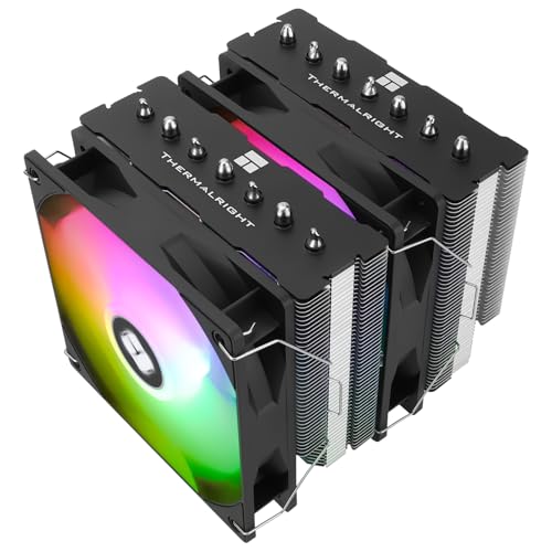 TR Phantom Spirit 120 SE ARGB CPU-Kühler, 7 × 6 mm Heatpipes CPU-Luftkühler, Dual-PWM-Lüfter, Computerkühlung, 1500 U/min Geschwindigkeit, für AMD AM4 AM5/Intel 1851/1700/1150/1151/1200/17XX (PS120 SE TR Phantom Spirit 120 SE ARGB CPU-Kühler, 7 × 6 mm Heatpipes CPU-Luftkühler, Dual-PWM-Lüfter, Computerkühlung, 1500 U/min Geschwindigkeit, für AMD AM4 AM5/Intel 1851/1700/1150/1151/1200/17XX (PS120 SE von TR