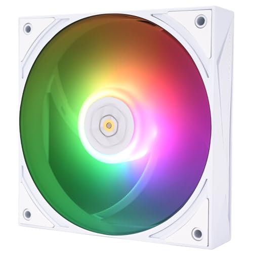 TR TL-H12W-X28-S PC-2150RPM Lüfter, Hochleistungs-CPU-Lüfter, weißer Computerkühler, 4-poliger bis 4-poliger Lüfter für das Chassis von TR