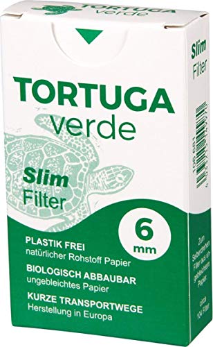 TR Tortuga Verde Drehfilter Slim 6 mm (ca. 104 Stück) von TR