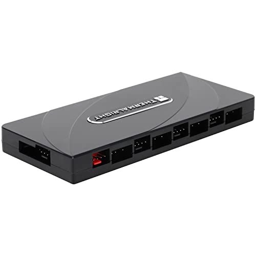 TR und ARGB HUB × 8, Controller / PWM verwendet SATA-Stromversorgung, unterstützt 8 Gruppen von Lüftern, PC-Lüfter und ARGB-Lüftercontroller, SATA-Kabel nicht im Lieferumfang enthalten TR und ARGB HUB × 8, Controller / PWM verwendet SATA-Stromversorgung, unterstützt 8 Gruppen von Lüftern, PC-Lüfter und ARGB-Lüftercontroller, SATA-Kabel nicht im Lieferumfang enthalten von TR