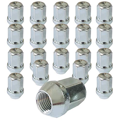 20 Radmutter M12x1,5 60° Kegelbund geschlossen SW 19mm 20-KEMUTTER1215GES von TRACER