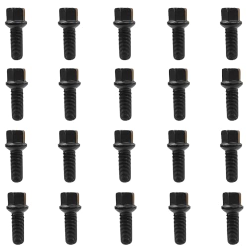 20 Radschrauben Radbolzen schwarz Kugelbund M14x1,5 43mm 20 Radschrauben Radbolzen schwarz Kugelbund M14x1,5 43mm von TRACER