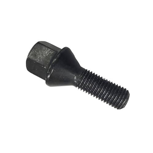 Radschraube Radbolzen Kegelbund schwarz M14x1,25 30mm von TRACER