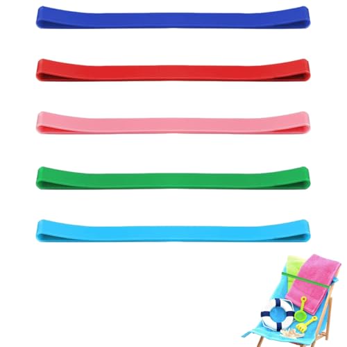 Elastische Handtuchbänder für Sonnenliegen und Poolstühle, winddichte Sonnenliegen-Handtuch-Clips, Dock und Bay Strandtuch-Clip, Strandtuchhalter für sichere Verwendung auf Strandkreuzfahrt im Freien Elastische Handtuchbänder für Sonnenliegen und Poolstühle, winddichte Sonnenliegen-Handtuch-Clips, Dock und Bay Strandtuch-Clip, Strandtuchhalter für sichere Verwendung auf Strandkreuzfahrt im Freien von TRACOMPAN