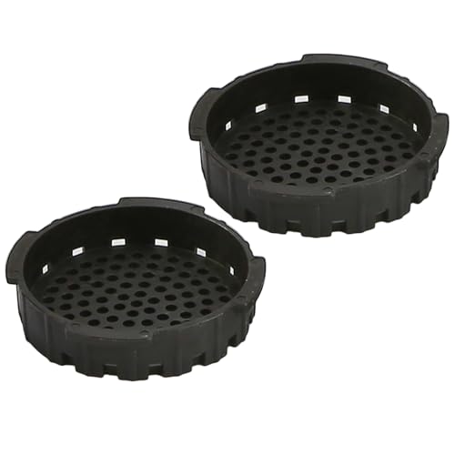Kaffeefilterkappe, kompatibel mit Aero-Press Kaffee- und Espressomaschinen, druckbetätigter Aufsatz, 2 Stück von TRACOMPAN