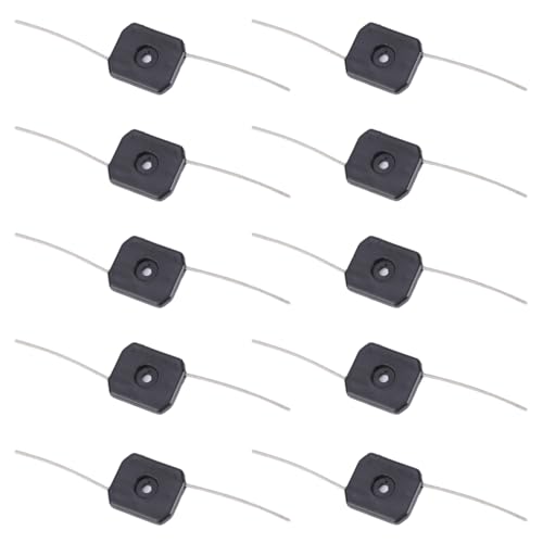 Rasentrimmerkopf, 150 mm, Ersatzschnur, leicht, tragbar, Zubehör für Elektro-Trimmer, Grasschneidekopf, Trimmen in Gärten, Rasenflächen, Feldfrüchten, 10 Stück Rasentrimmerkopf, 150 mm, Ersatzschnur, leicht, tragbar, Zubehör für Elektro-Trimmer, Grasschneidekopf, Trimmen in Gärten, Rasenflächen, Feldfrüchten, 10 Stück von TRACOMPAN