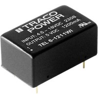 TracoPower TEL 6-1215WI DC/DC-Wandler 0.3A 6W 24 V/DC 10St. TracoPower TEL 6-1215WI DC/DC-Wandler 0.3A 6W 24 V/DC 10St. von TRACOPOWER