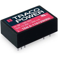 TracoPower TEN 6-11022WIRH DC/DC-Wandler, Print 110 V/DC +12 V/DC 250mA 6W Anzahl Ausgänge: 2 x Inh von TRACOPOWER