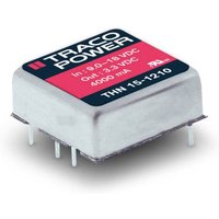 TracoPower THN 15-1225 DC/DC-Wandler, Print 48 V/DC 24 V/DC, -24 V/DC 315mA 15W Anzahl Ausgänge: 2 von TRACOPOWER