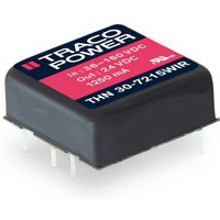 TracoPower THN 30-7212WIR DC/DC-Wandler, Print 5 V/DC 12 V/DC 2.5A 30W Anzahl Ausgänge: 1 x Inhalt von TRACOPOWER