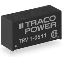 TracoPower TRV 1-2412 DC/DC-Wandler, Print 24 V/DC 12 V/DC 84mA 1W Anzahl Ausgänge: 1 x Inhalt 10St. von TRACOPOWER