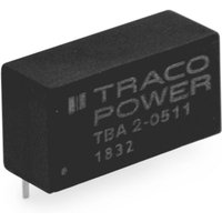 Tracopower - tba 2-0521 DC/DC-Wandler, Print 200 mA 2 w Anzahl Ausgänge: 2 x Inhalt 1 St. Tracopower - tba 2-0521 DC/DC-Wandler, Print 200 mA 2 w Anzahl Ausgänge: 2 x Inhalt 1 St. von TRACOPOWER
