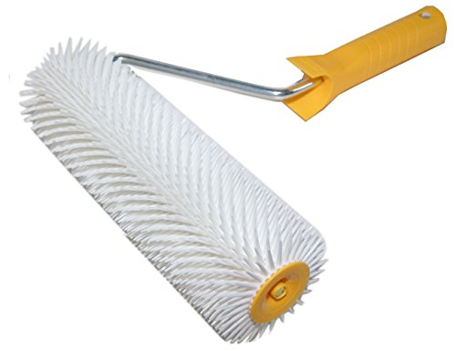 Hand Spiked Aeration Roller 250mm (10), Pointed spikes 20mm. Plastic Handle (H5449) by TRADE 4 YOU LTD von TRADE 4 YOU LTD
