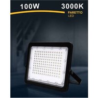 Trade Shop - LED-Strahler 100W Ultraflacher Außenstrahler Schwarz IP65 Licht 6500K 4000K 3000K FS100W-N - Trade Shop - LED-Strahler 100W Ultraflacher Außenstrahler Schwarz IP65 Licht 6500K 4000K 3000K FS100W-N - von TRADE SHOP TRAESIO