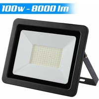 Trade Shop Traesio - Trade Shop - LED-Strahler, 100 w, hohe Helligkeit, 8000 lm, schmaler Außenstrahler, kaltweiß - Trade Shop Traesio - Trade Shop - LED-Strahler, 100 w, hohe Helligkeit, 8000 lm, schmaler Außenstrahler, kaltweiß - von TRADE SHOP TRAESIO