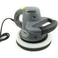 Trade Shop Traesio - Trade Shop - Elektrische Poliermaschine, 110 Watt, Wachs, für Auto, Motorrad, Boot, mit 240 mm Bodenkappe - von TRADE SHOP TRAESIO