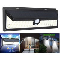 Trade Shop Traesio - Trade Shop - faro 118 leds mit solar pannel und faretto crepuscolare 30W - von TRADE SHOP TRAESIO