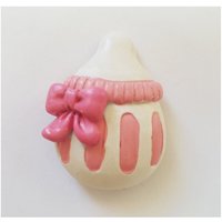 Trade Shop - 12 STÜCK GEFÄLLIGKEITEN BABYFLASCHE ROSA SCHNULLER KERAMIK MAGNET TAUFE GEBURT - Trade Shop - 12 STÜCK GEFÄLLIGKEITEN BABYFLASCHE ROSA SCHNULLER KERAMIK MAGNET TAUFE GEBURT - von TRADE SHOP TRAESIO