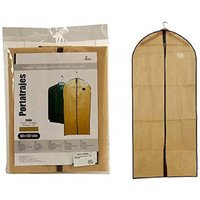 Trade Shop - Kleiderständer, 137 x 60 cm, beige, Stoffbezug, staubdicht, für Kleiderschränke - Trade Shop - Kleiderständer, 137 x 60 cm, beige, Stoffbezug, staubdicht, für Kleiderschränke - von TRADE SHOP TRAESIO