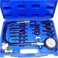 Trade Shop - 15-teiliges Kompressionsprüfer-Set für Dieselmotoren, Kompressionsprüfung - von TRADE SHOP TRAESIO