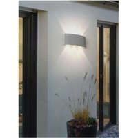 Trade Shop Traesio - Trade Shop - applique 16W up&down wandleuchte grau outdoor IP65 licht 4000K 3000K 6500K ES68 - Trade Shop Traesio - Trade Shop - applique 16W up&down wandleuchte grau outdoor IP65 licht 4000K 3000K 6500K ES68 - von TRADE SHOP TRAESIO