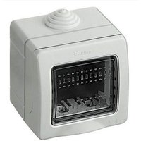 Trade Shop Traesio - Trade Shop - 2-MODULIGE wandschalterabdeckung jk LK44002 IP55 steckdose - von TRADE SHOP TRAESIO