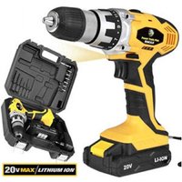 Trade Shop - 20V CORDLESS MANDRINO 13 MM LUCE LED WORK - von TRADE SHOP TRAESIO