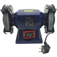 Trade Shop - 250W TISCHSCHLEIFMASCHINE MIT 2 X 125MM STEINSCHEIBEN FÜR DIE WERKSTATT - von TRADE SHOP TRAESIO