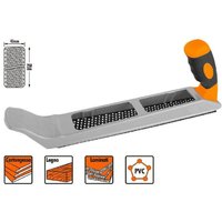 Trade Shop Traesio - Trade Shop - hobel für gipskarton holz pvc raspelfeile 250X40 mm auswechselbar 57222 - Trade Shop Traesio - Trade Shop - hobel für gipskarton holz pvc raspelfeile 250X40 mm auswechselbar 57222 - von TRADE SHOP TRAESIO