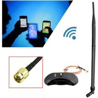 Trade Shop Traesio - Trade Shop - 28 dBi omnidirektionale wireless wifi-antenne rp-sma-anschluss 2,4 GHz magnetfuss - Trade Shop Traesio - Trade Shop - 28 dBi omnidirektionale wireless wifi-antenne rp-sma-anschluss 2,4 GHz magnetfuss - von TRADE SHOP TRAESIO