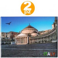 Trade Shop - 2PCS MAGNET SOUVENIR PIAZZA PLEBISCITO NEAPEL DENKMÄLER KUNSTSTOFF KÜHLSCHRANKMAGNET - Trade Shop - 2PCS MAGNET SOUVENIR PIAZZA PLEBISCITO NEAPEL DENKMÄLER KUNSTSTOFF KÜHLSCHRANKMAGNET - von TRADE SHOP TRAESIO