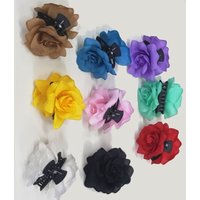 Trade Shop - 3 clip clips blume klein haar clip haar clip - von TRADE SHOP TRAESIO