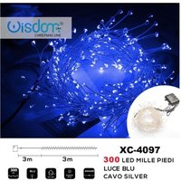 Trade Shop - 300 LED LICHTERKETTE TAUSEND FUSS ZWEIGEFFEKT BLAULICHT BATTERIEBETRIEBEN XC-4097 - von TRADE SHOP TRAESIO