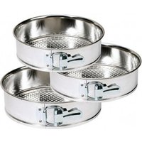 Trade Shop - 3ER-SET ANTIHAFTBESCHICHTETE, KLAPPBARE UND HERAUSNEHMBARE BACKFORMEN FÜR KUCHEN - Trade Shop - 3ER-SET ANTIHAFTBESCHICHTETE, KLAPPBARE UND HERAUSNEHMBARE BACKFORMEN FÜR KUCHEN - von TRADE SHOP TRAESIO