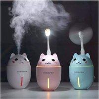 Trade Shop - 3IN1 ULTRASCHALL USB LUFTBEFEUCHTER KITTY CAT 320ML AROMATHERAPIE DIFFUSER - Trade Shop - 3IN1 ULTRASCHALL USB LUFTBEFEUCHTER KITTY CAT 320ML AROMATHERAPIE DIFFUSER - von TRADE SHOP TRAESIO