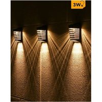 Trade Shop Traesio - Trade Shop - wiederaufladbare led-wandleuchte 3WATT mit solarpanel IP65 licht 3000K 6500K YH0614 - Trade Shop Traesio - Trade Shop - wiederaufladbare led-wandleuchte 3WATT mit solarpanel IP65 licht 3000K 6500K YH0614 - von TRADE SHOP TRAESIO