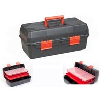 Trade Shop Traesio - Trade Shop - 43CM 17' werkzeugkasten kunststoff werkzeugtasche kleinteile innenfächer - Trade Shop Traesio - Trade Shop - 43CM 17' werkzeugkasten kunststoff werkzeugtasche kleinteile innenfächer - von TRADE SHOP TRAESIO