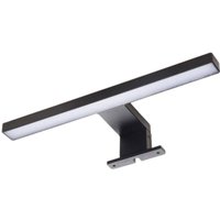 Trade Shop - LED-Lampe Wandleuchte für Badezimmerspiegel mit doppelter Installation 7W-Licht 4000K IP44 500P - Schwarz von TRADE SHOP TRAESIO