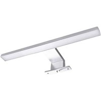 Trade Shop - LED-Lampe Wandleuchte für Badezimmerspiegel mit doppelter Installation 7W-Licht 4000K IP44 500P - Silber von TRADE SHOP TRAESIO