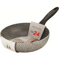 Trade Shop - Anti-zerkratzte Anti-zerkratzte Anti-Scratch-Pfanne Ø 20-22-24-26-28-30-32-34 cm Küche - -24cm - von TRADE SHOP TRAESIO