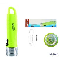 Trade Shop - LED-Batterie-Taschenlampe zum Tauchen, einstellbare Helligkeit, 195 mm, DT-2042 - von TRADE SHOP TRAESIO