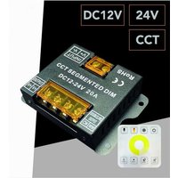 Trade Shop - DIMMER TREIBER CCT FÜR LED STREIFEN CONTROLLER RF DC 12-24V RF-86-CCT - von TRADE SHOP TRAESIO