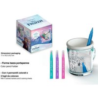 Trade Shop - DISNEY FORZEN FÄRBUNG BECHER STIFTHALTER FARBEN - von TRADE SHOP TRAESIO
