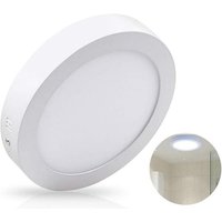 Trade Shop Traesio - Trade Shop - Deckenstrahler Panel Decke Led Kaltes Licht 12W Quadratisch Rund - Rund Trade Shop Traesio - Trade Shop - Deckenstrahler Panel Decke Led Kaltes Licht 12W Quadratisch Rund - Rund von TRADE SHOP TRAESIO