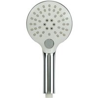 Trade Shop Traesio - Trade Shop - Duschkopf Dusche Badezimmer Handbrause Druckknopf rund modern 12x25 cm 79369 - Trade Shop Traesio - Trade Shop - Duschkopf Dusche Badezimmer Handbrause Druckknopf rund modern 12x25 cm 79369 - von TRADE SHOP TRAESIO