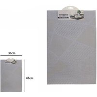 Trade Shop - FRÜHSTÜCKS-TISCHSET 30X45 CM HELLGRAU 72297 - von TRADE SHOP TRAESIO