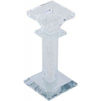 Trade Shop - GLAS KERZENHALTER DIAMANTEN KERZENSTÄNDER GESCHENKIDEE KRISTALL 6X6X13 - Trade Shop - GLAS KERZENHALTER DIAMANTEN KERZENSTÄNDER GESCHENKIDEE KRISTALL 6X6X13 - von TRADE SHOP TRAESIO